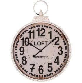 PROWANSALSKI ZEGAR ŚCIENNY Styl Loft Industrie Antic Line