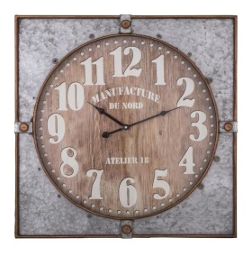 PROWANSALSKI ZEGAR ŚCIENNY Manufacture Du Nord Antic Line