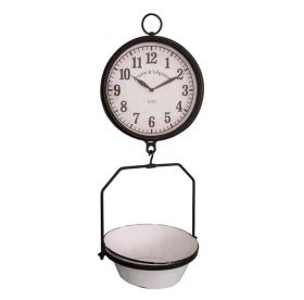 DEKORACYJNY ZEGAR Z TACĄ NA OWOCE Rustic Styl Antic Line