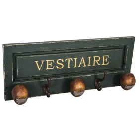 OZDOBNY WIESZAK ŚCIENNY VESTIAIRE Vintage Loft Antic Line