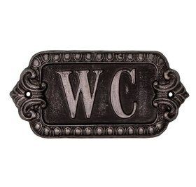 OZDOBNA TABLICZKA DO TOALETY WC Antic Line