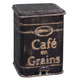 PROWANSALSKI KOSZ NA ŚMIECI VINTAGE Cafe En Grains Antic Line