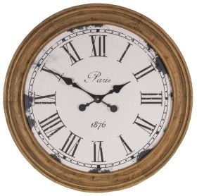 DEKORACYJNY ZEGAR ŚCIENNY Paris Antique Ø 61 cm Rustic Styl Antic Line
