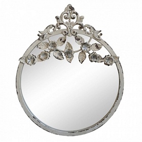 Lustro w Stylu Prowansalskim Chic Antique Okrągłe