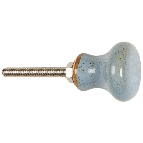 UCHWYT DO MEBLI W STYLU VINTAGE Przydymiony Błękit Blue Ib Laursen