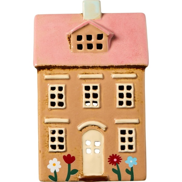 DOMEK CERAMICZNY NA TEALIGHT Nyhavn Flowers Kwiaty Nyhavn Ib Laursen