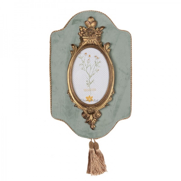 DEKORACYJNA RAMKA NA FOTOGRAFIE Baroque Green Clayre & Eef