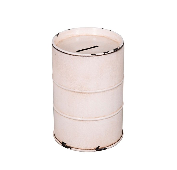 OZDOBNA SKARBONKA Z MOTYWEM Beczki Cottage Antic Line