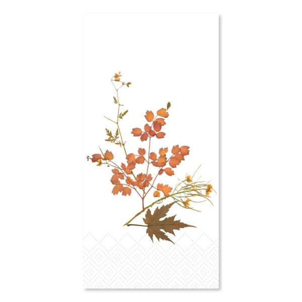 DEKORACYJNE SERWETKI PAPIEROWE Z Gałązkami I Liśćmi16 szt Chic Antique