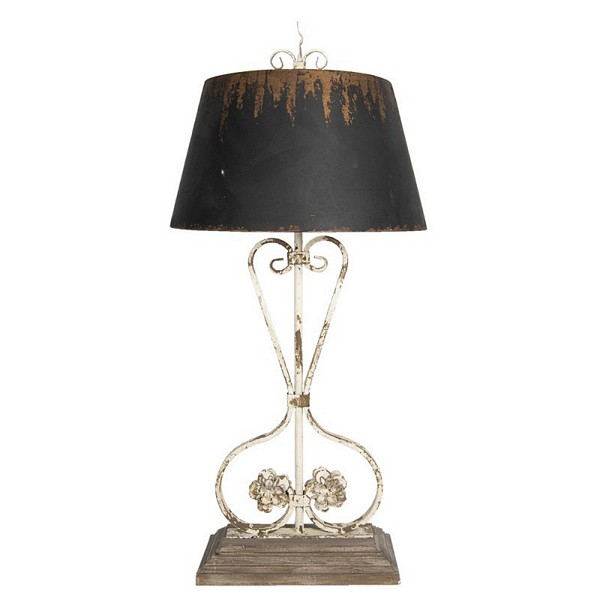LAMPA STOŁOWA Country Style Brown 2 Clayre & Eef