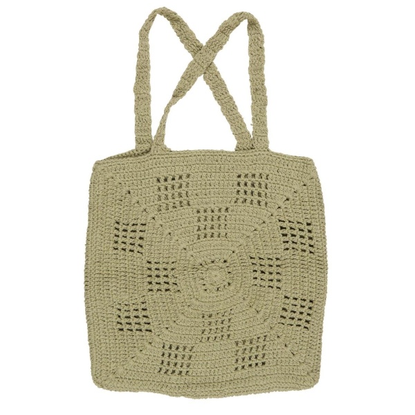 TORBA SZYDEŁKOWA w Kolorze Zgaszonej Zieleni Ib Laursen