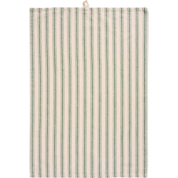 OZDOBNY RĘCZNIK KUCHENNY Franz Natural Dark Green Ib Laursen