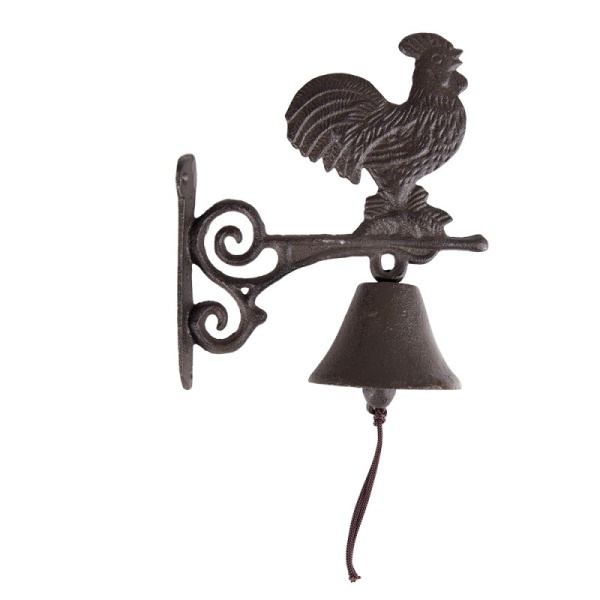 DZWONEK DEKORACYJNY Garden Vintage Rooster Clayre & Eef