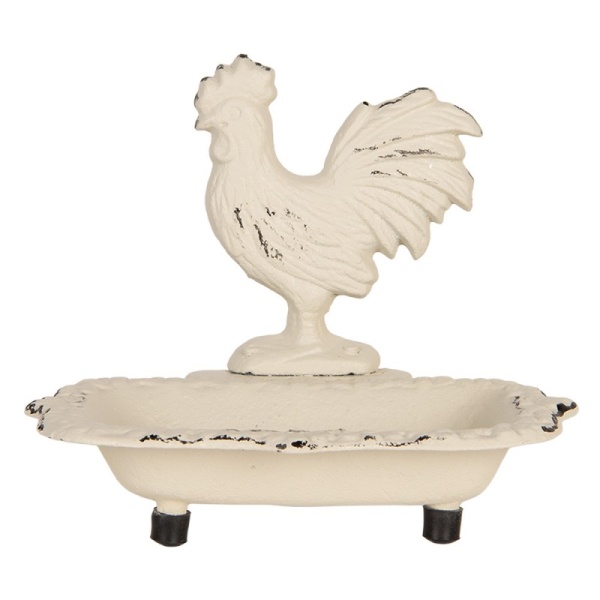 PROWANSALSKA MYDELNICZKA METALOWA Rustic Styl Rooster Clayre & Eef