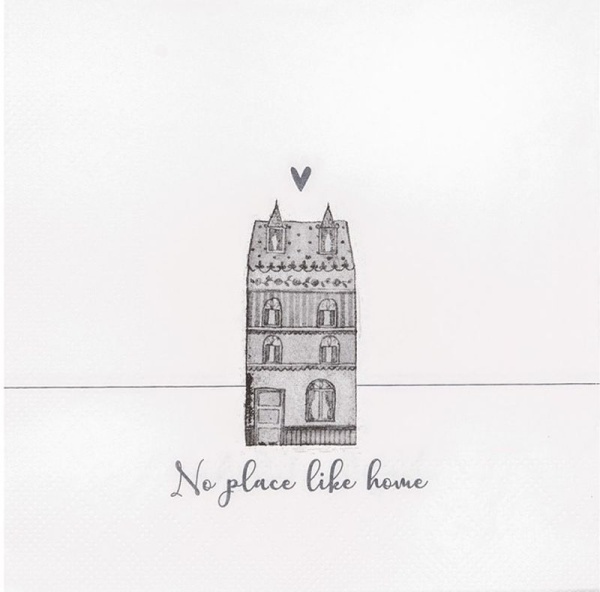 DEKORACYJNE SERWETKI PAPIEROWE Houses White Clayre & Eef