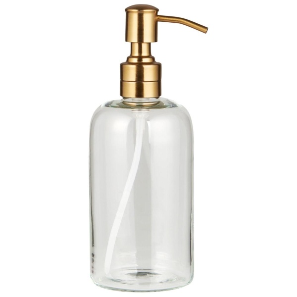 PROWANSALSKI DOZOWNIK NA MYDŁO ZE ZŁOTĄ POMPKĄ Small 600 ml Ib Laursen