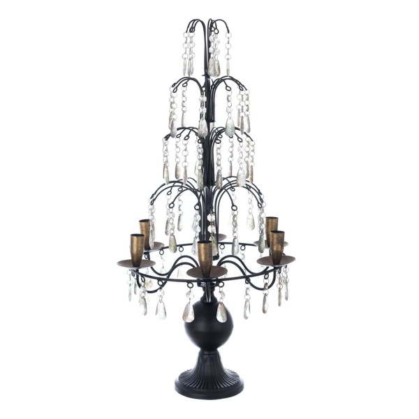 KANDELABR ŚWIECZNIK FRANCUSKI SELVA ANTICA Blanc MariClo'