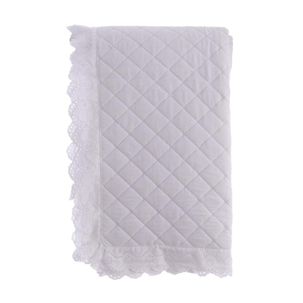 NARZUTA Z KORONKĄ ESTATE DI SANGALLO BIANCO Rustic Styl Blanc MariClo'