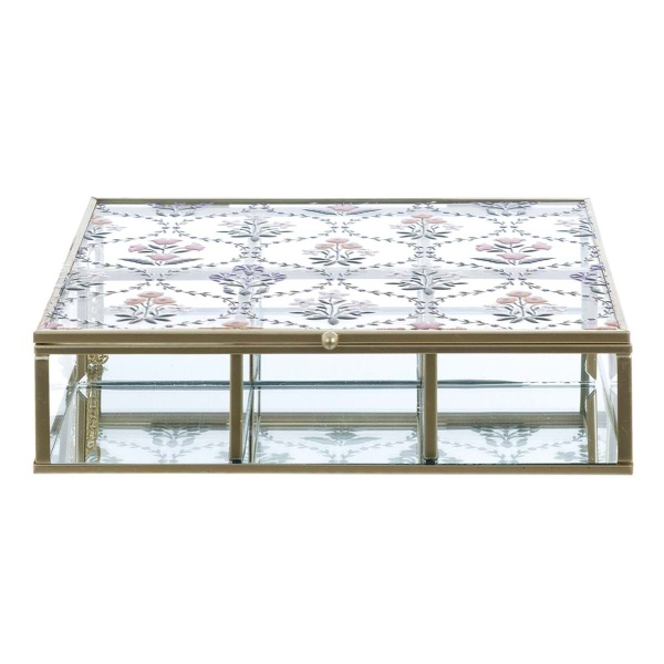 OZDOBNY POJEMNIK DO PRZECHOWYWANIA ALMA Rustic Styl Blanc MariClo'