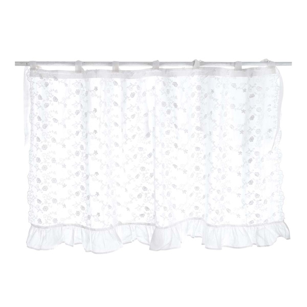 LAMBREKIN Z FALBANĄ WHITE BREZZA DI SANGALLO Blanc MariClo'