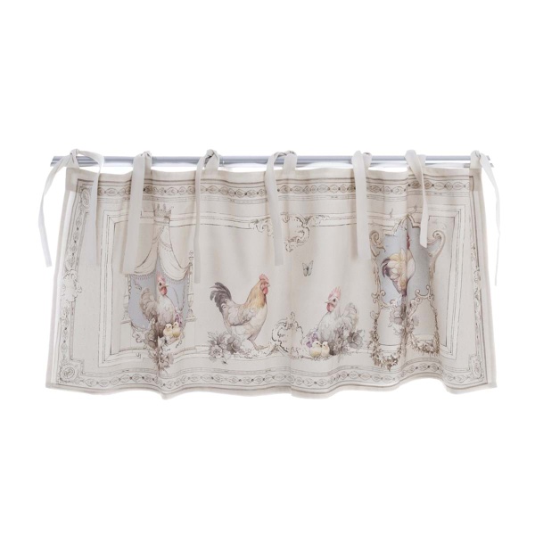 PROWANSALSKI LAMBREKIN COCO Rooster Rustic Styl Blanc MariClo'