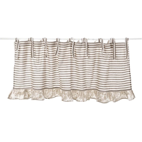 PROWANSALSKI LAMBREKIN TOILE DE JOUY Rustic Styl Blanc MariClo'