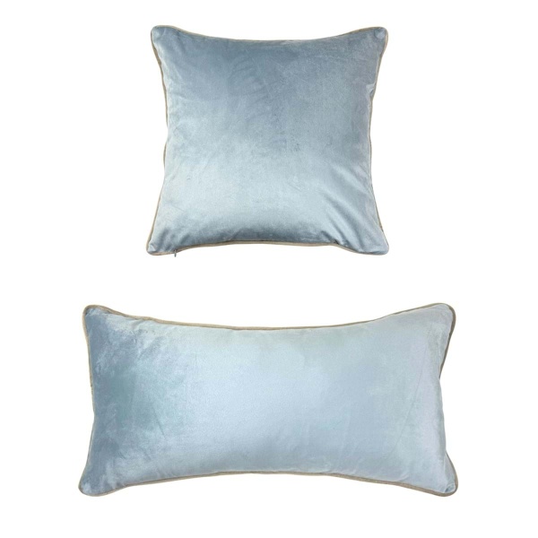 PODUSZKA KOMPLET 2 SZT VELLUTO SOFFICE Blue Blanc MariClo'