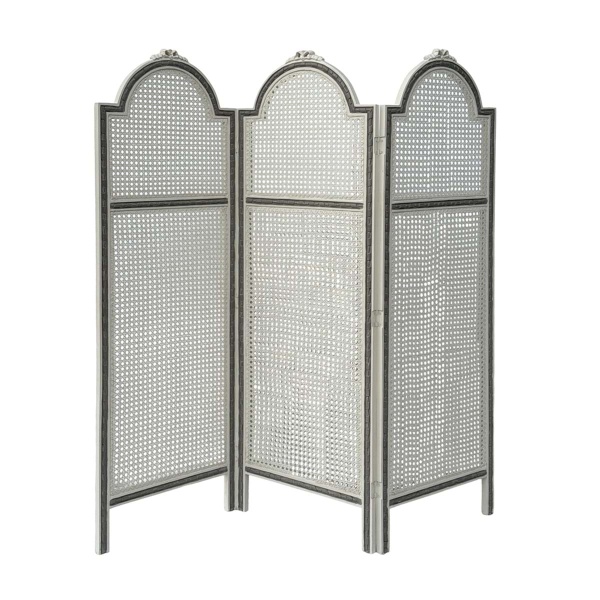 PROWANSALSKI PARAWAN Z OZDOBNYM MOTYWEM PATHOS 2 Rustic Blanc MariClo'