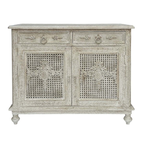 KOMODA BUFET PATHOS Vintage Rustic Style Blanc MariClo'