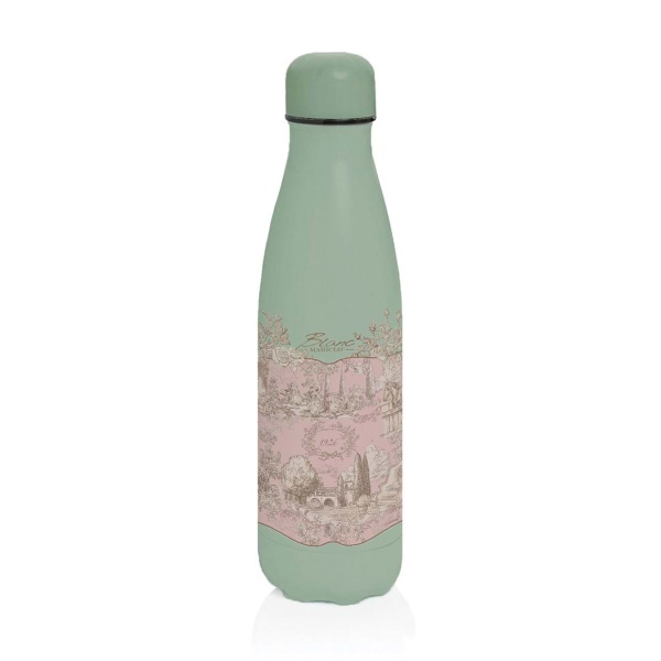 TERMOS TOILE DU BORGO VERDE 500 ml Rustic Styl Green Blanc MariClo'