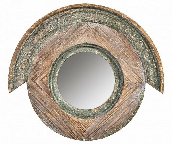 DEKORACYJNE LUSTRO Vintage Old Rustic Belldeco