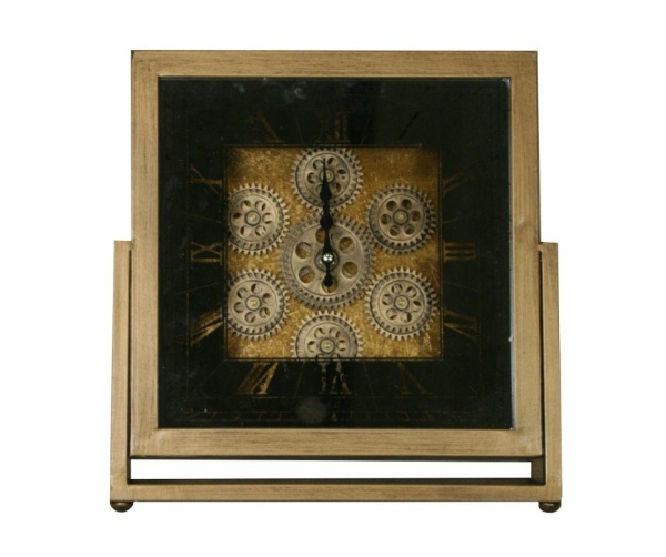 Retro Zegar stołowy kwadrat 1 Belldeco