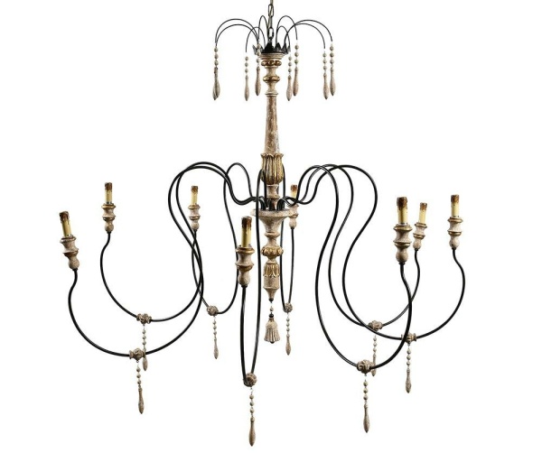 ŻYRANDOL W STYLU VINTAGE 6 Belldeco