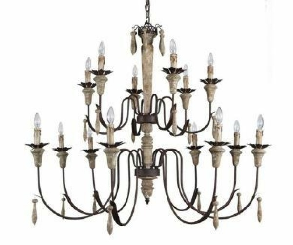 ŻYRANDOL W STYLU VINTAGE 3 Belldeco