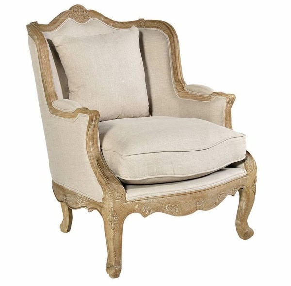 PROWANSALSKI FOTEL Classic Uszak Rustic Styl Belldeco