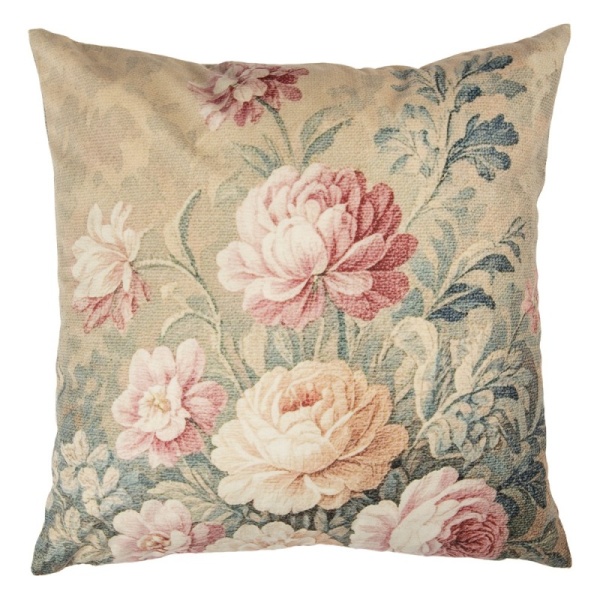 DEKORACYJNA PODUSZKA Baroque Roses Beige Clayre & Eef