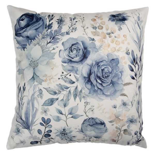 DEKORACYJNA PODUSZKA Romantic Blue Beige Clayre & Eef