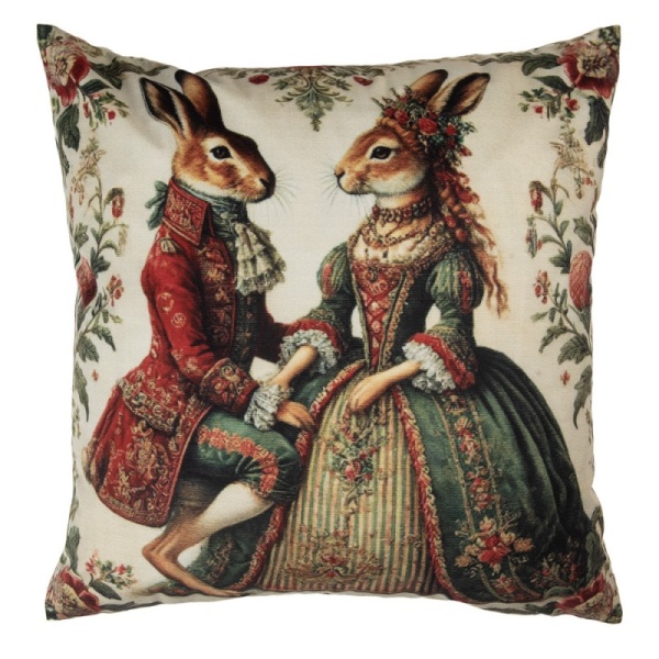 DEKORACYJNA PODUSZKA Romantic Baroque Rustic 1 Clayre & Eef