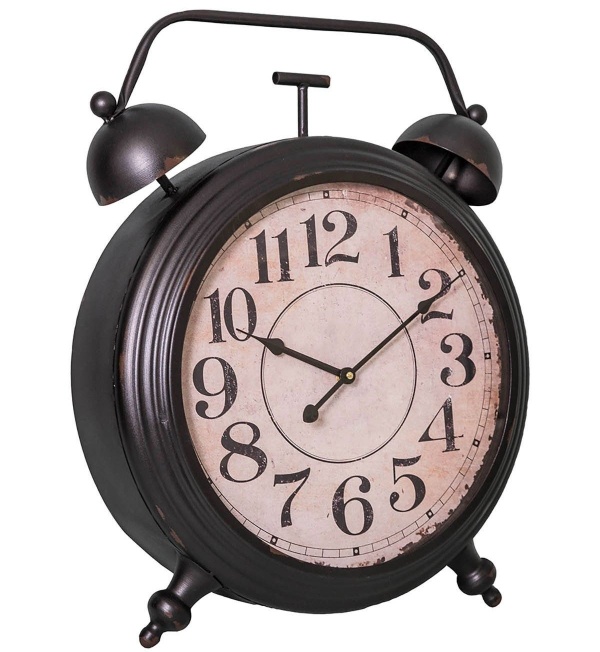 ZEGAR ANTYCZNY BUDZIK Atelier Vintage Old XL Antic Line