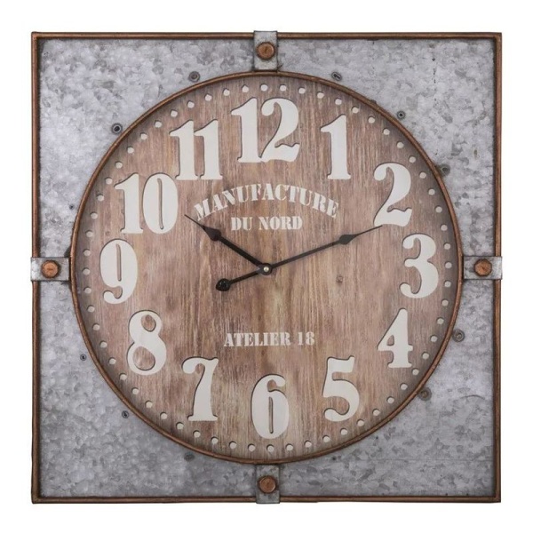 PROWANSALSKI ZEGAR ŚCIENNY Manufacture Du Nord Antic Line