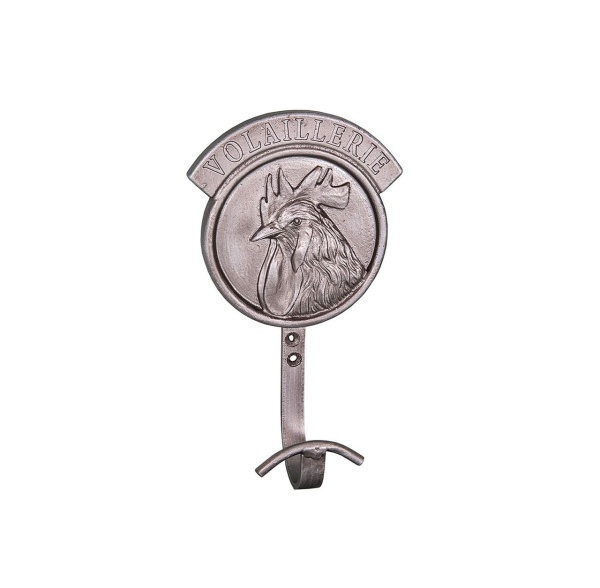 DEKORACYJNY WIESZAK METALOWY Vintage Rooster Antic Line