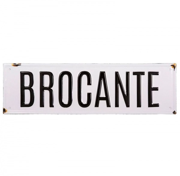 TABLICA DEKORACYJNA Brocante White Antic Line