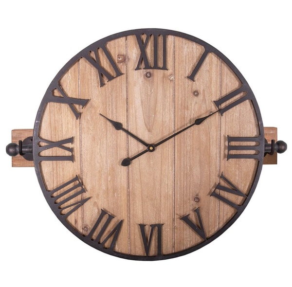 DEKORACYJNY ZEGAR Industrialny Rustic Styl Vintage Antic Line