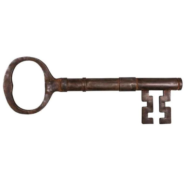DEKORACYJNY DUŻY KLUCZ PRZEMYSŁOWY W STYLU Vintage Loft Antic Line