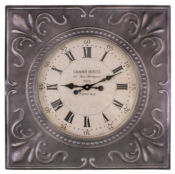 DEKORACYJNY ZEGAR ANTYCZNY Grand Hotel Antic Line