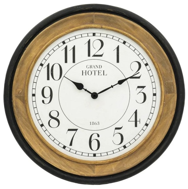 DEKORACYJNY ZEGAR ŚCIENNY Grand Hotel Ø45cm Antic Line